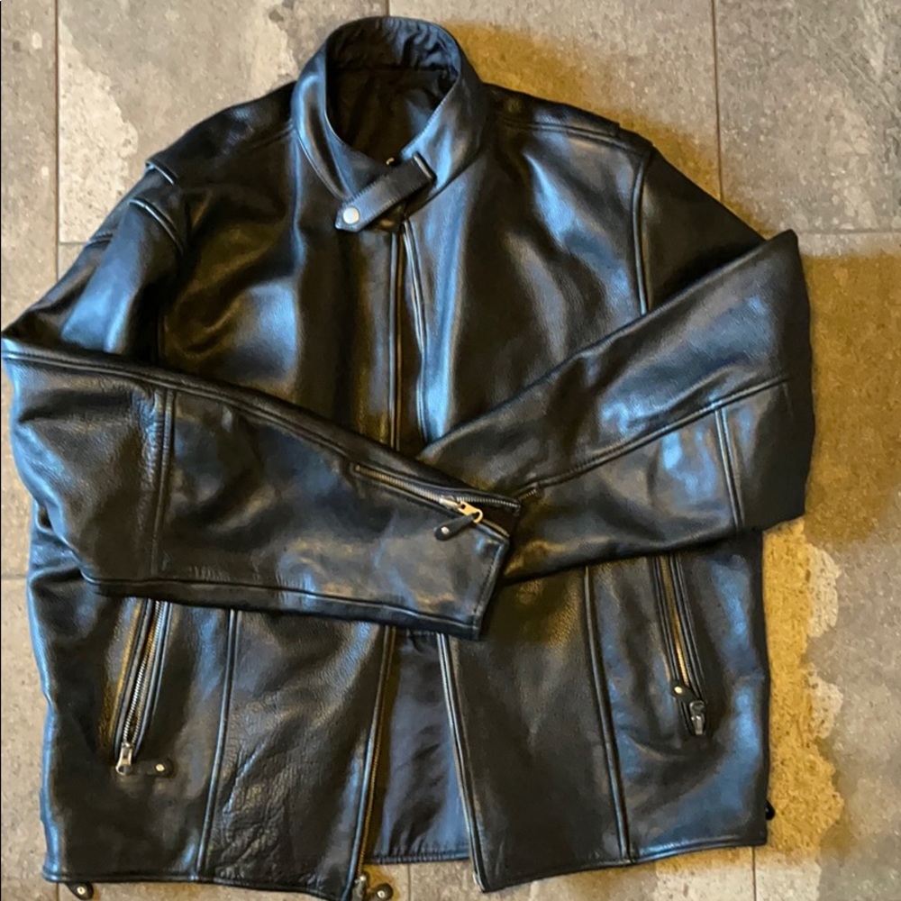 Leather Motorcycle Jacket